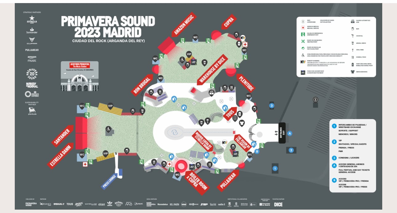 Featured image for “Primavera Sound Madrid no consigue posicionarse en Madrid con éxito, con largas esperas para llegar a la Ciudad del Rock y además quitando espacios de los compradores de entradas para cuidar a Influencers e Invitados”