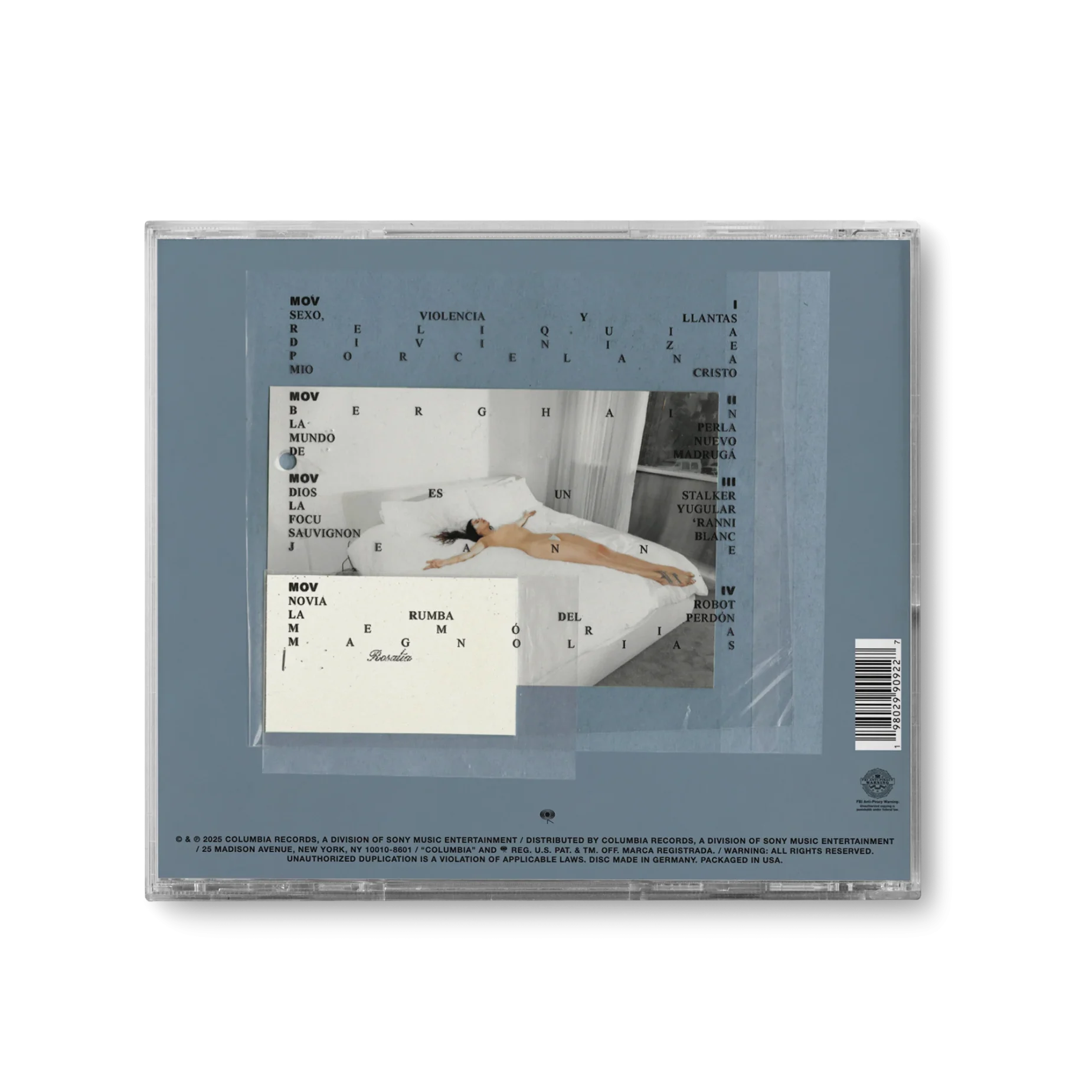 tracklist de lux de rosalia