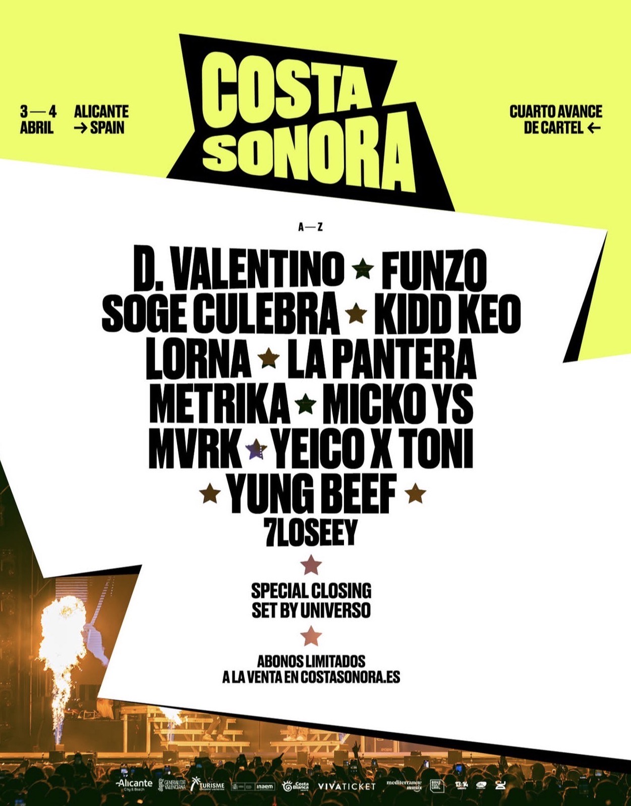 Featured image for “Costa Sonora se consolida como una de las grandes citas urbanas de la primavera en Alicante”