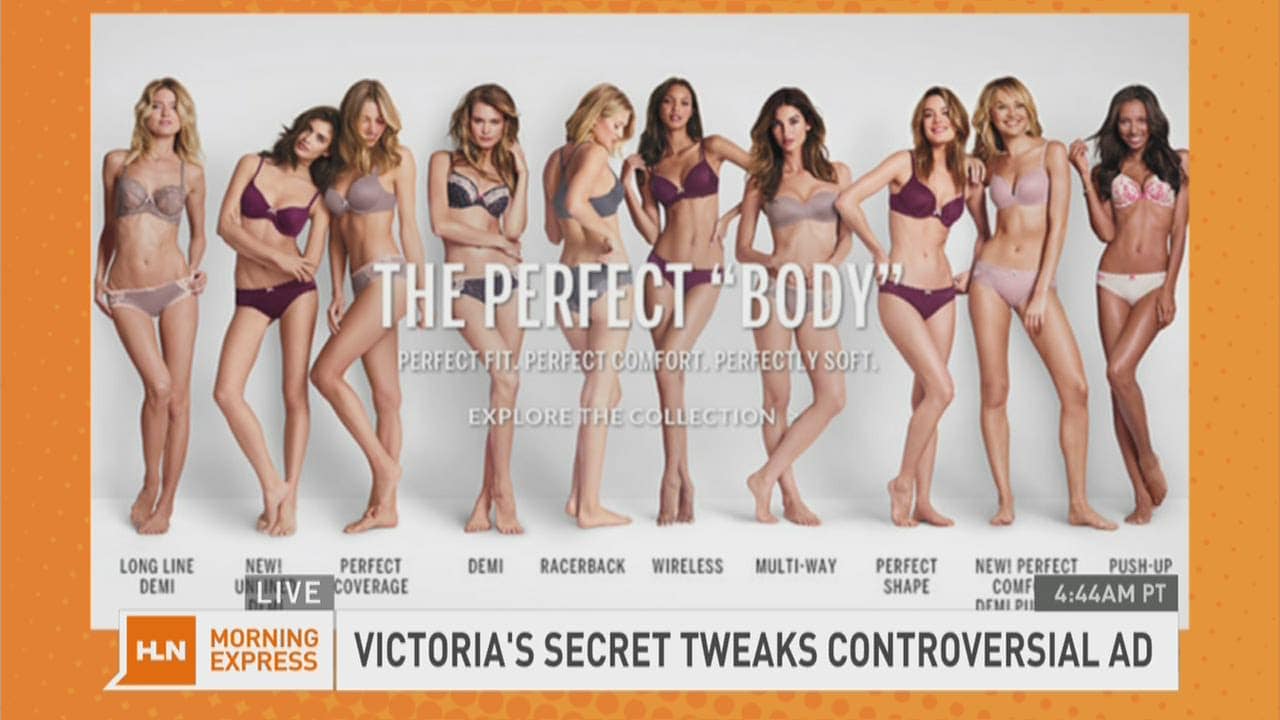Campaña The Perfect Body de Victoria’s Secret y su eslogan original