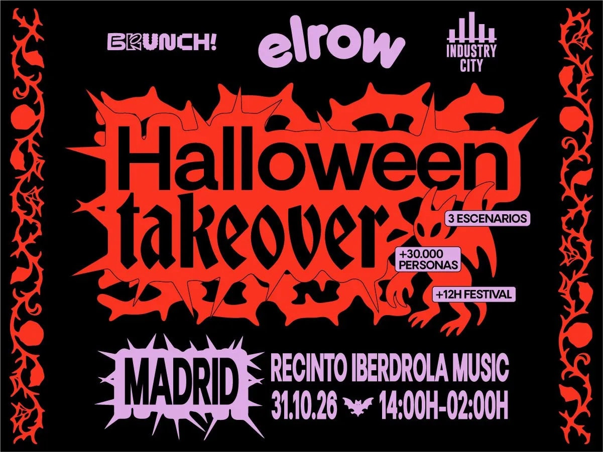 Featured image for “Halloween Takeover llega a Madrid con doce horas de música de la mano de ELROW”